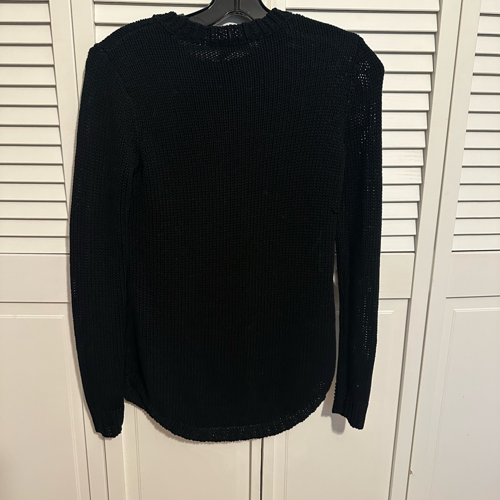 Lauren Ralph Lauren Black Crew Neck Sweater